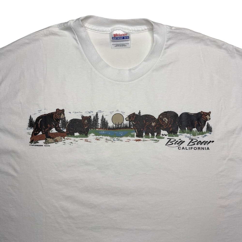 Vintage Big Bear California bears animal shirt